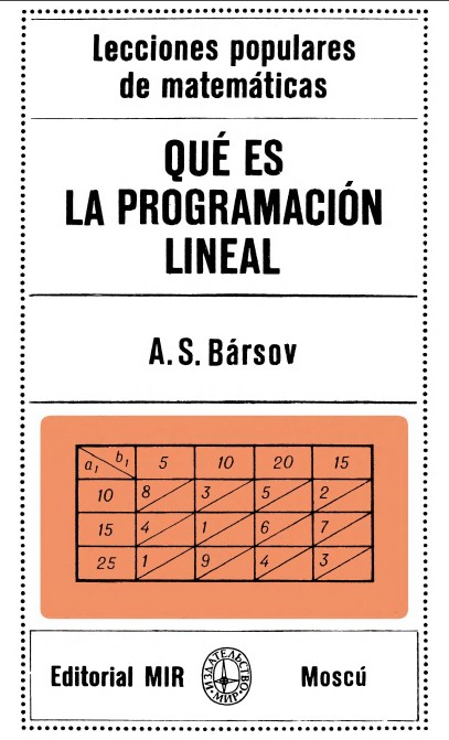 Imágen de pdf Qué Es La Programación Lineal